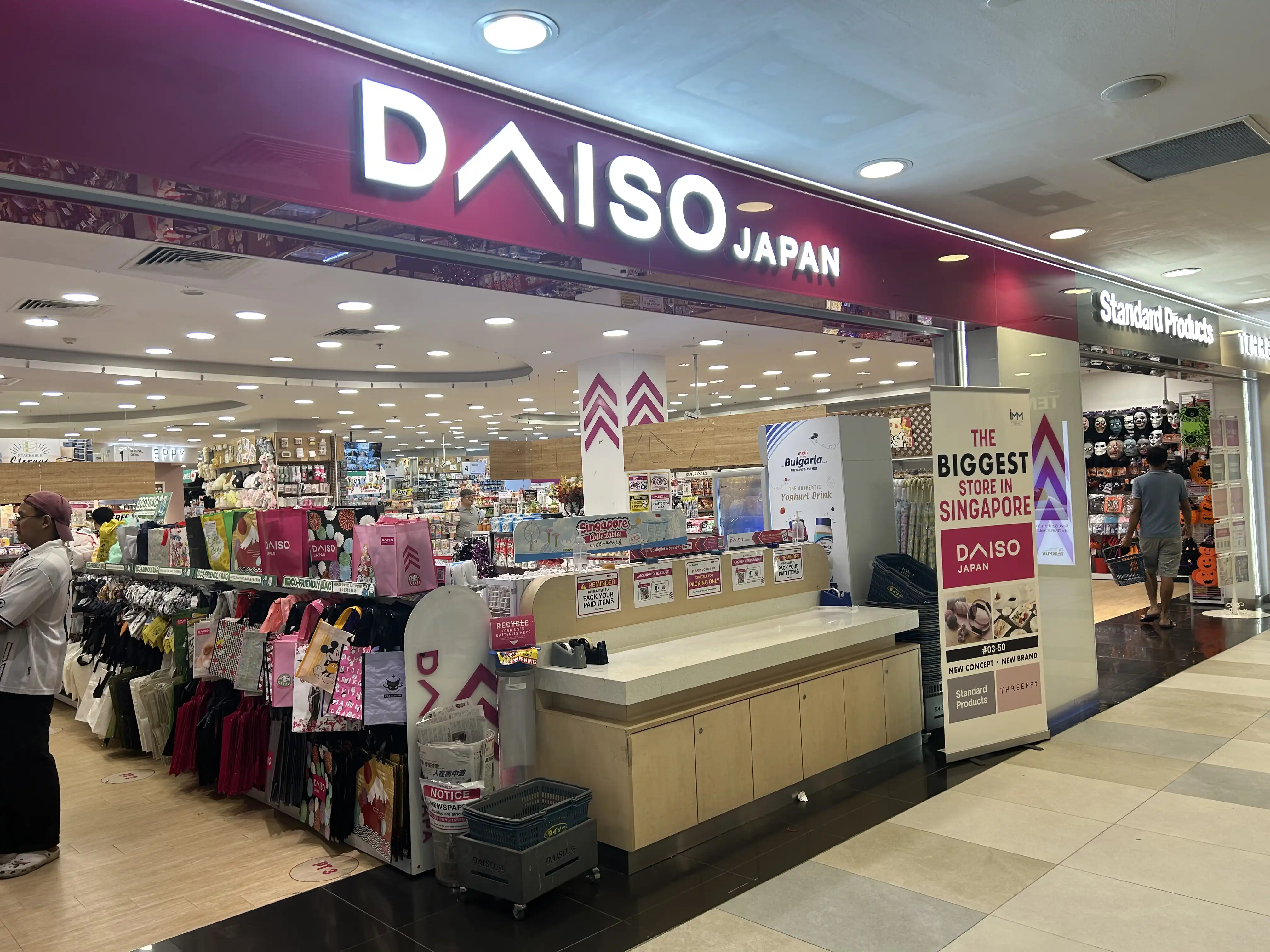 Biggest Daiso in Singapore